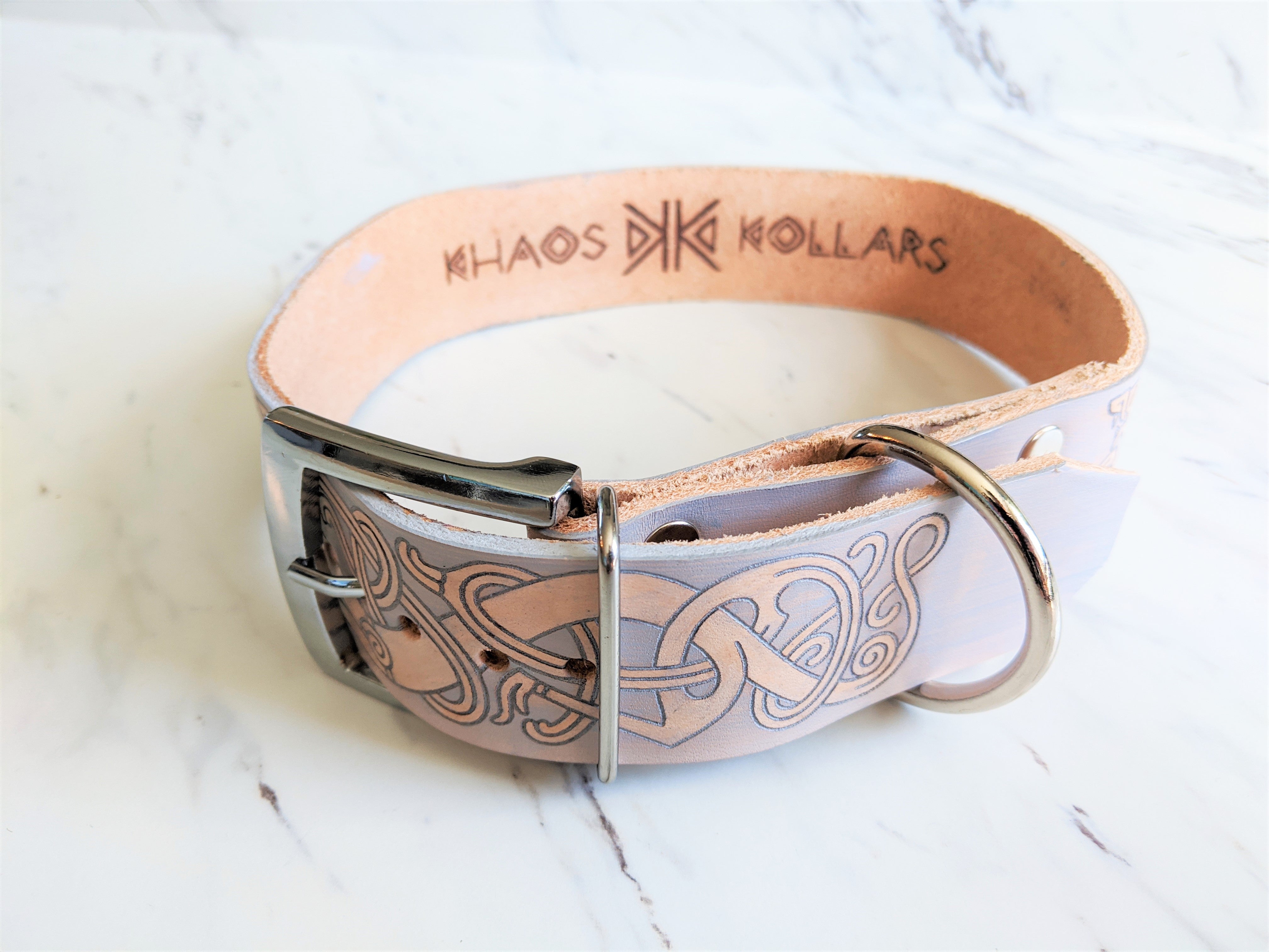 Celtic dog cheap collar