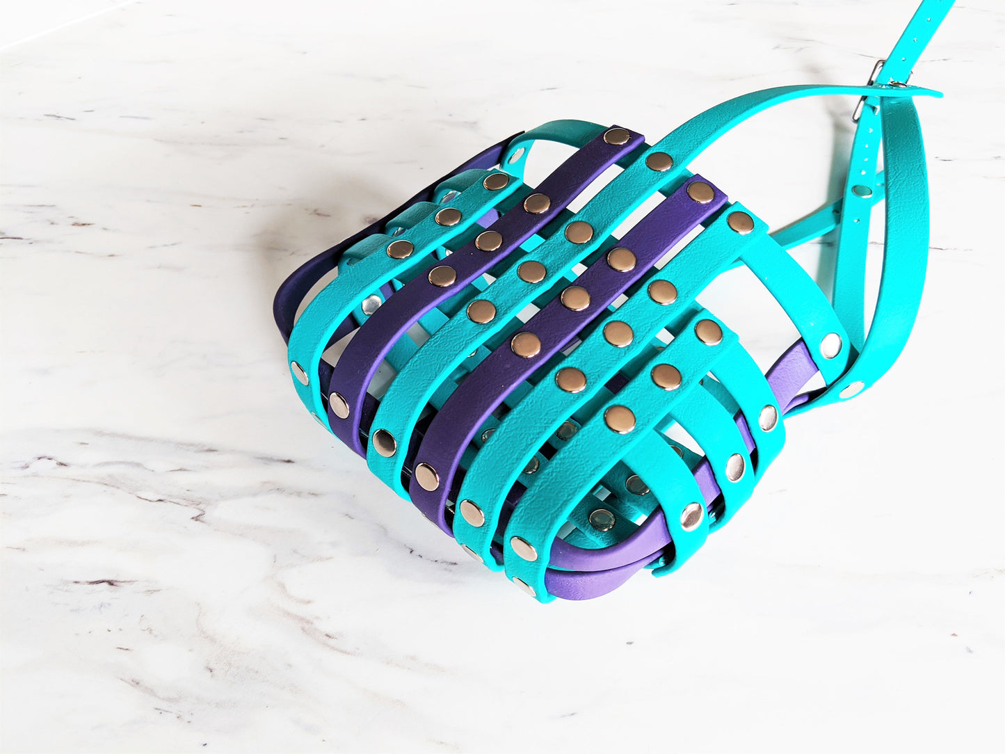 Basket Style Biothane Muzzle - Choose your Colors - Level Three